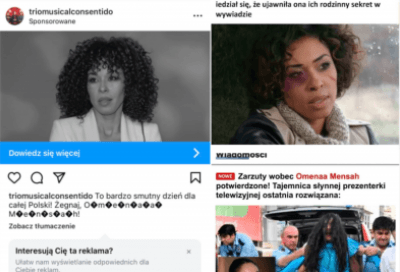 Deepfake na Facebooku: Omenaa Mensah ofiarą fałszywych informacji