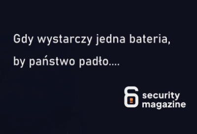 Gdy wystarczy jedna bateria, by państwo padło